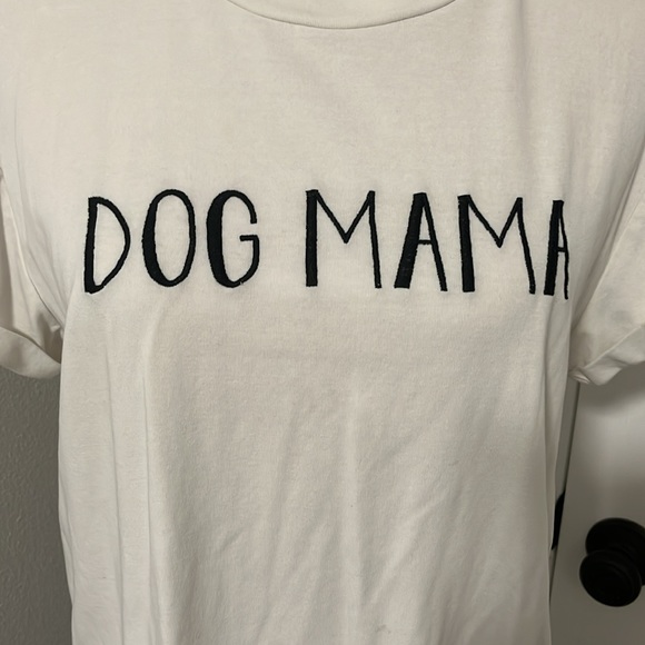 Polagram “Dog Mama” Stretchy Short Sleeve Tee Shirt - Picture 2 of 13